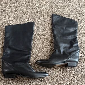 Elegant Black Over the Knee Women's Boots